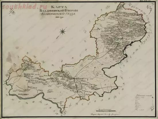 Карта Владимирской губернии Гороховского уезда 1808 года - screenshot_5020.webp