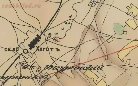 Карта Хоготского ведомства Верхоленского уезда 1911 года - screenshot_5100.webp