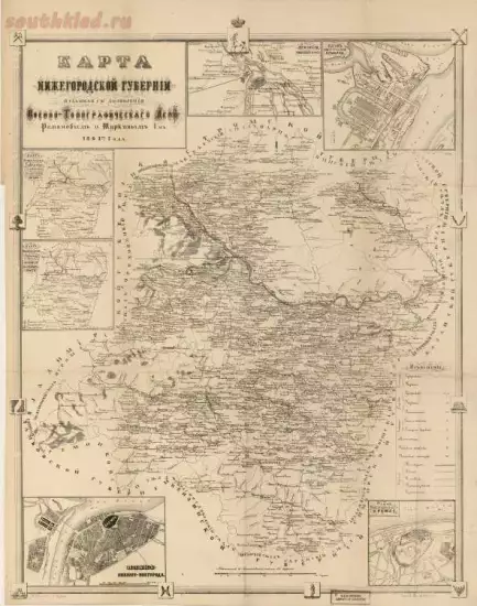 Карта Нижегородской губернии 1861 года - screenshot_5118.webp