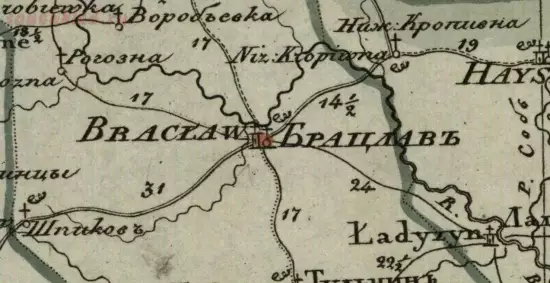 Генеральная карта Подольской губернии 1829 года - screenshot_5255.webp