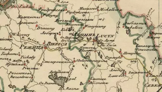 Генеральная карта Витебской губернии 1829 года - screenshot_5391.webp