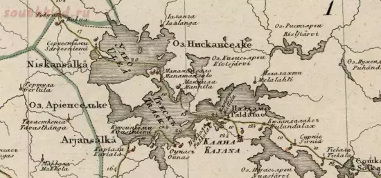 Генеральная карта Великого княжества Финляндского 1829 года - screenshot_5484.webp