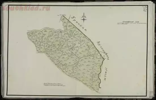 Планы Семипалатинского уезда Тобольской губернии 1798 года - 13 Семипалатинский 1798 5 верст.webp