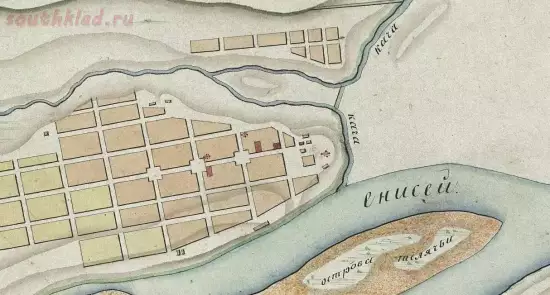 План уездного города Красноярска 1821 года - screenshot_5777.webp