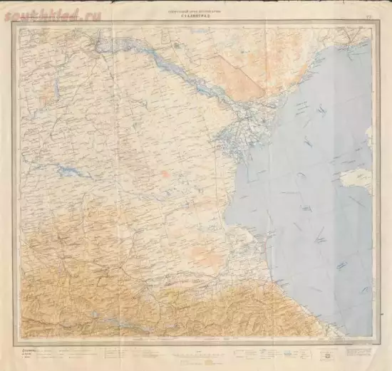 Карты Генерального Штаба Красной Армии 1:1000 000 - screenshot_220.webp