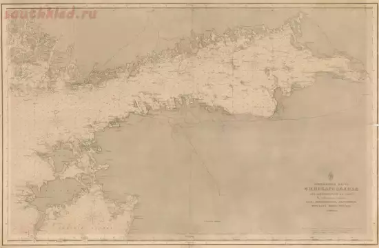 Генеральная карта залива Финскаго, от С. Петербурга до Дагэ 1860 года - screenshot_227.webp