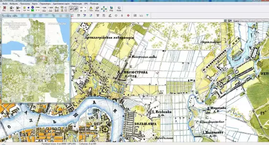Подробная топографическая карта окрестностей Санкт-Петербурга 1870-1890 годов - screenshot_551.webp