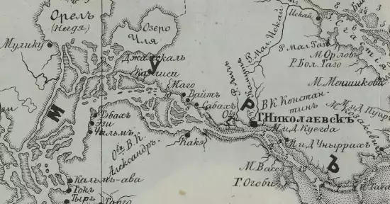 Карта Сахалина и устья Амура 1857 года - screenshot_642.webp