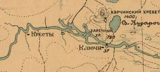 Карта вулканов Камчатки 1926 года - screenshot_834.webp