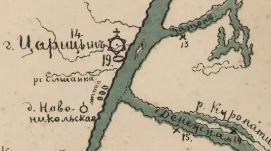 Карта реки Волга от Камышина до устья 1873 года - screenshot_936.webp