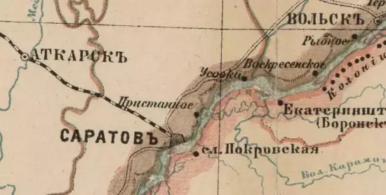Карта Волги от Нижнего Новгорода до Астрахани 1888 года - screenshot_962.webp