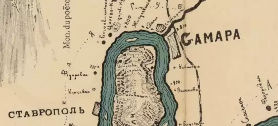 Карта реки Волга от истока до Каспия 1903 год - screenshot_1154.webp