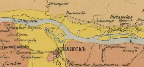 Геогностическая карта Казанской губернии 1855 года - screenshot_1161.webp