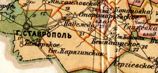 Карта Ставропольской губернии 1893 год - screenshot_403.webp