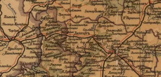 Карта Среднерусской Черноземной области 1912 года - screenshot_1273.webp