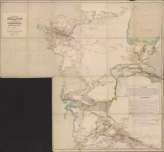 Карта Закаспийского края составленная по новейшим сведениям 1875 года - screenshot_1325.webp