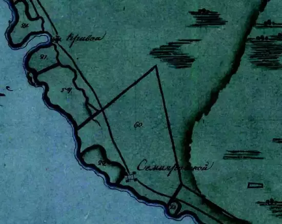 Геометрическая карта Омской области Семипалатинского округа 1813 года - screenshot_1426.webp