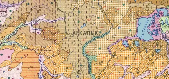 Почвенная карта Казахстана 1976 года - screenshot_1617.webp