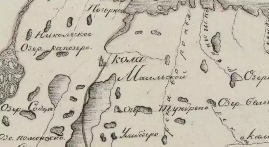 Карта Кольского уезда Архангельской губернии - screenshot_1763.webp