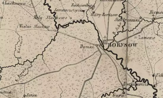 Карта Борисовского уезда Минской губернии 1847 года - screenshot_1909.webp