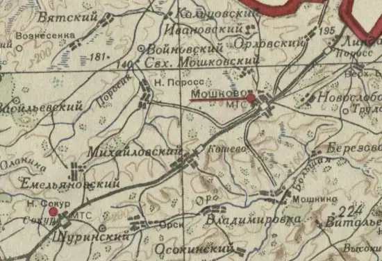 Карта Мошковского района Новосибирской области 1944 года - screenshot_1991.webp