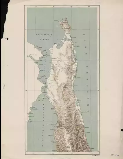 Карта северной части острова Сахалин - screenshot_2110.webp