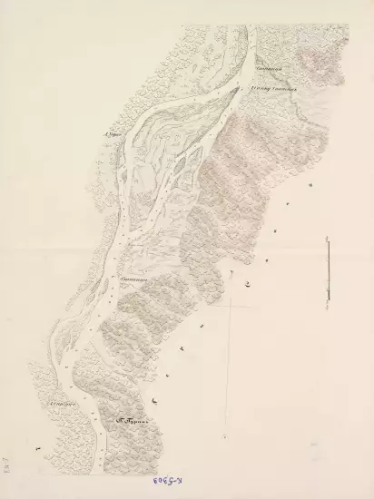 Карта Уссурийского водяного пути 1860 года -  Уссурийского водяного пути 1860 года (6).webp