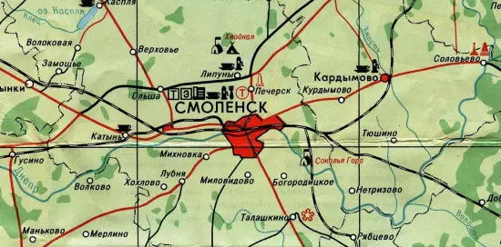 Туристическая карта Смоленской области 1980 года - screenshot_2311.webp