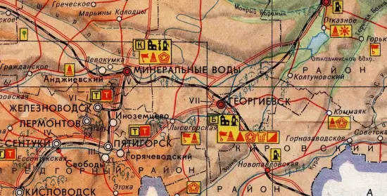 Туристическая карта Ставропольский край 1979 года - screenshot_2510.webp