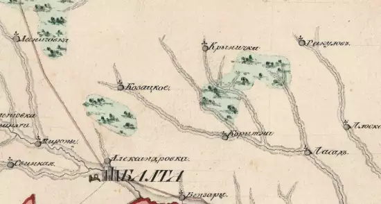 Карта Балтского повета уезда 1802, 1809 и 1815 гг. - screenshot_2589.webp