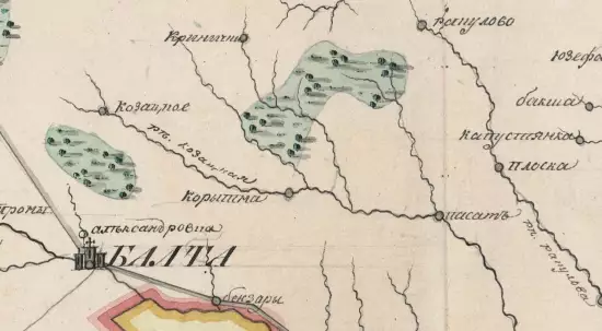 Карта Балтского повета уезда 1802, 1809 и 1815 гг. - screenshot_2591.webp