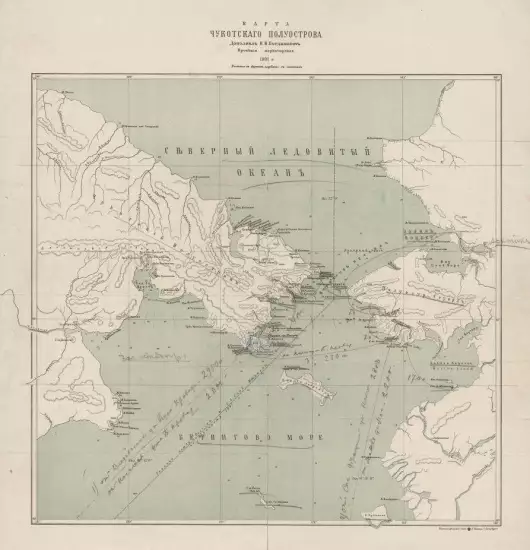 Карта Чукотского полуострова 1901 года - screenshot_2608.webp