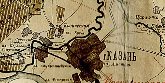 Карта Казанского уезда Казанской губернии 1910 года - screenshot_2635.webp