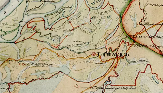 Карта Спасского уезда Казанской губернии 1910 года - screenshot_2637.webp