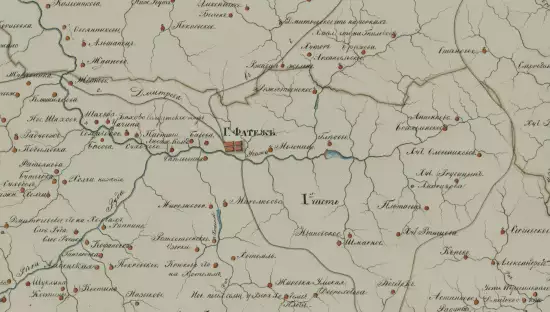 Карта Фатежского уезда Курской губернии 1785 года - screenshot_2787.webp