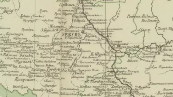 Карта Вятской губернии XIX века - screenshot_2868.webp