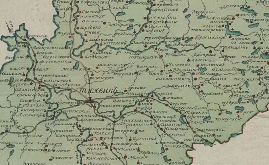 Геометрическая карта Тихвинского уезда 1785 года - screenshot_2962.webp