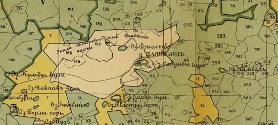 Карта Киргизского землепользования и пастбищных районов Павлодарского уезда Акмолинской области 1903 года - screenshot_3060.webp