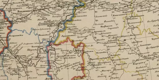 Карта Европейской и Азиатской России 1849 года - screenshot_3178.webp