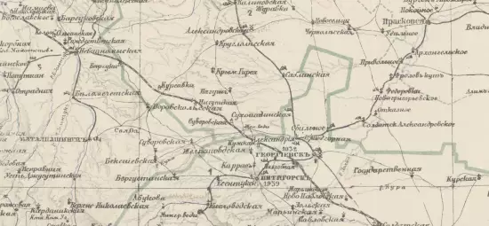 Карта распространения хлебных растений в пяти губерниях Закавказского края 1888 года - screenshot_3282.webp