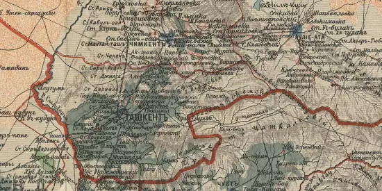 Карта коренных областей Туркестана 1914 года - screenshot_3290.webp