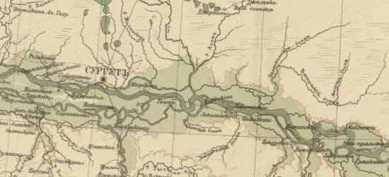 Карта северной части Тобольской губернии и сопредельных местностей 1903 года - screenshot_3296.webp
