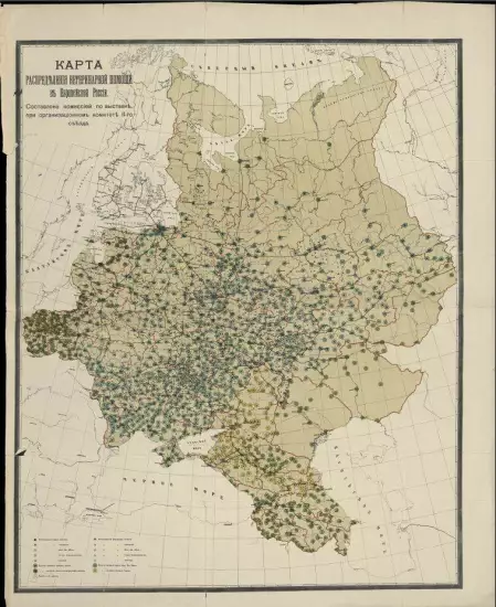 Карта распределения ветеринарной помощи в Европейской России 1910 года - screenshot_3303.webp