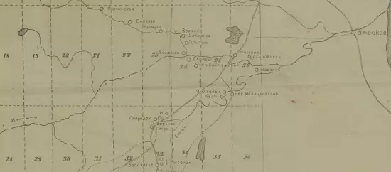 План Архангельского района с нанесением лесных просек 1919 г - screenshot_3307.webp