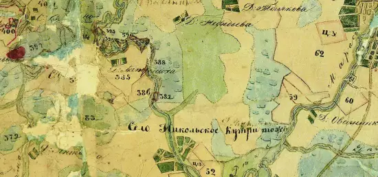 ПГМ Шуйского уезда Владимирской губернии 1 верста 1785 года - screenshot_3322.webp