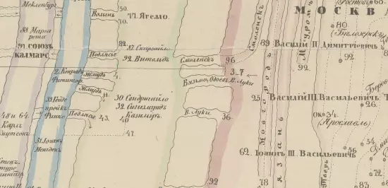 Хронографическая карта России 1845 года - screenshot_3450.webp