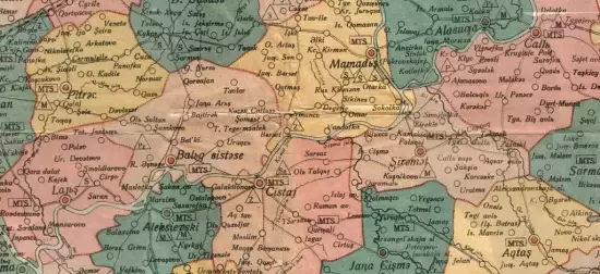 Административная карта Татарской АСССР 1934 года -  карта Татарской АСССР 1934 года (1).webp