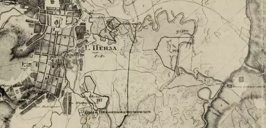 Топографическая карта Менде Пензенской губернии 1866 год - screenshot_3525.webp