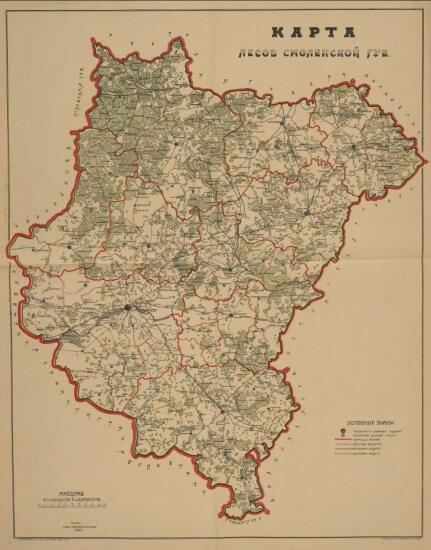 Карта лесов Смоленской губернии 1926 года - screenshot_3723.jpg