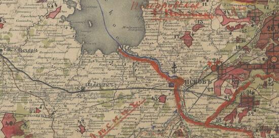 Карта лесов Псковской губернии 1897 года - screenshot_3745.jpg